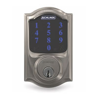 Schlage Connect Smart Deadbolt Quick Start Manual