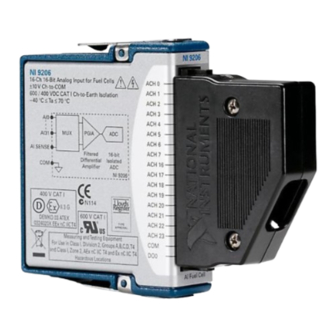 National Instruments NI-9206 Getting Started