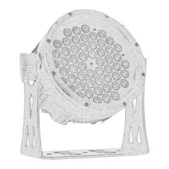 Uplus Lighting IP PAR-54X3 User Manual