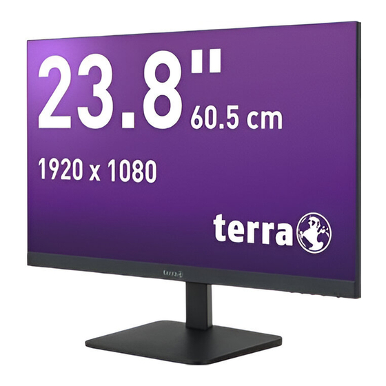 Terra LED 2427W Manuals