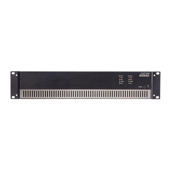 Audac CAP224 Manuals