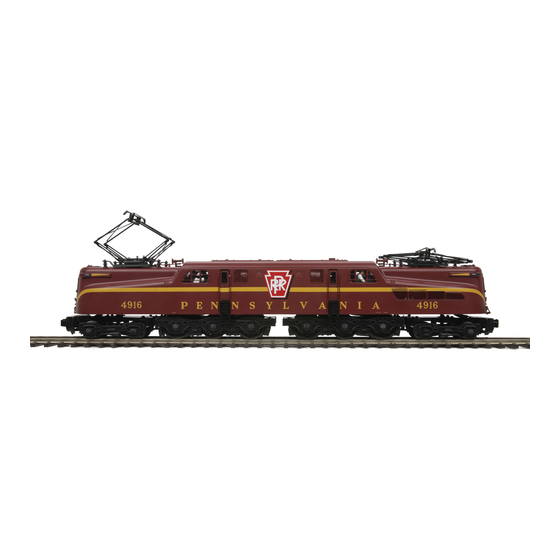 MTHTrains GG-1 Operating Instructions Manual