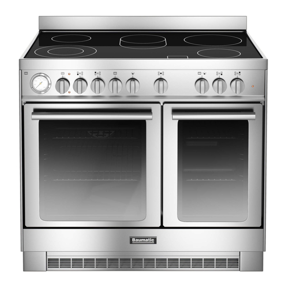 Baumatic BCE1025SS Instruction Manual