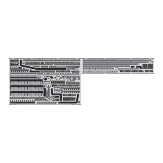 Eduard CV-63 Kitty Hawk Part3 - railings & safety nets 1/350 Quick Start Manual