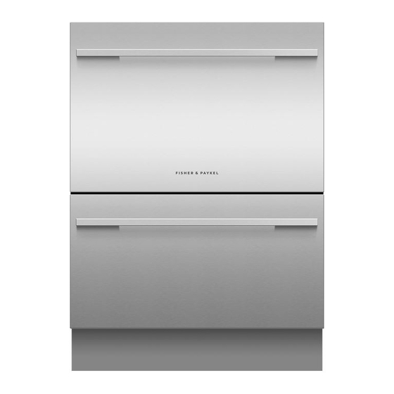 Fisher & Paykel DD60DHI9 Quick Start Manual