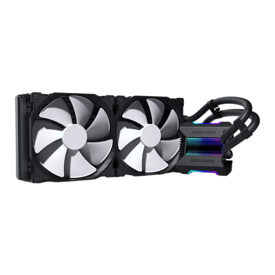 Phanteks GLACIER ONE 240 MP Instructions