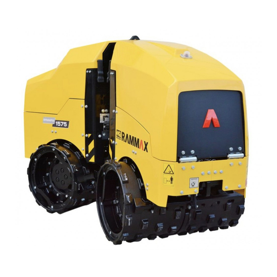 MULTIQUIP RAMMAX RX1575 Operation Manual
