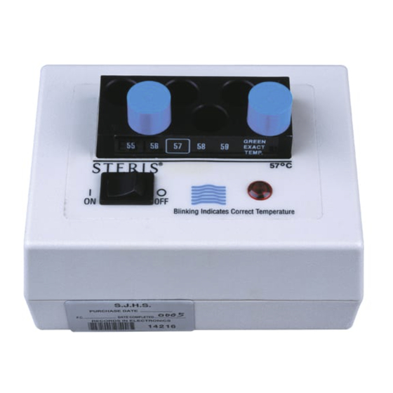 STERIS VERIFY S3269 INSTRUCTION MANUAL Pdf Download | ManualsLib
