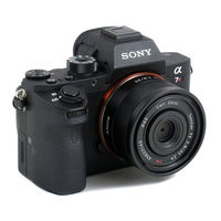 Sony Alpha 7RII Instruction Manual