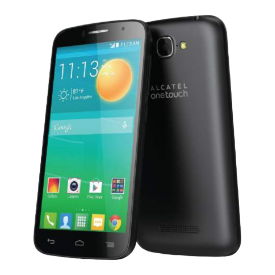 Alcatel one touch Pop icon Manual