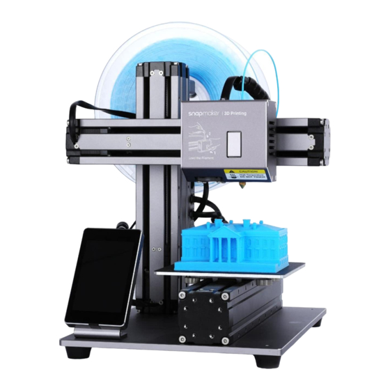 Snapmaker 3-in-1 3D Printer Quick Start Manual