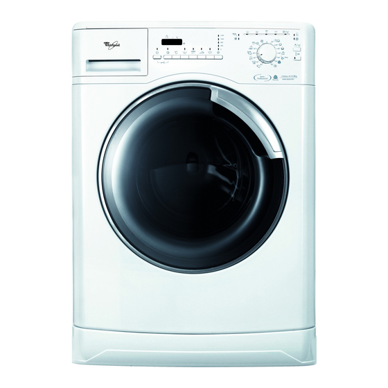 Whirlpool AWM 8000/PRO Installation Manual