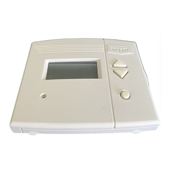 Bryant TSTATBBPS701 User's Information Manual