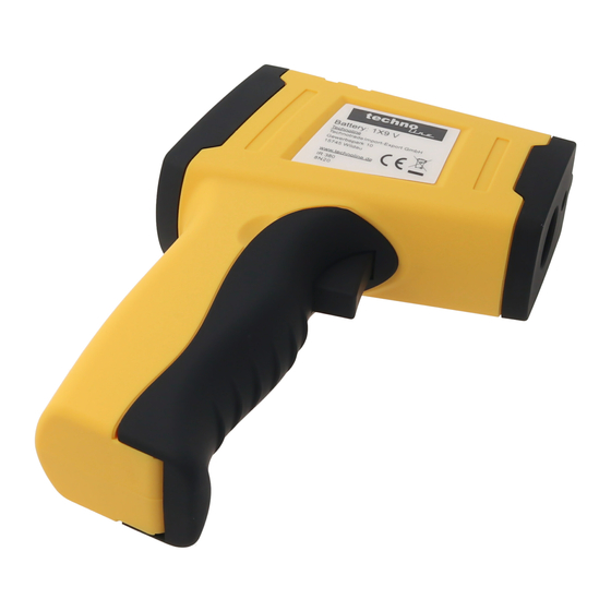 Technoline IR 380 Manuals