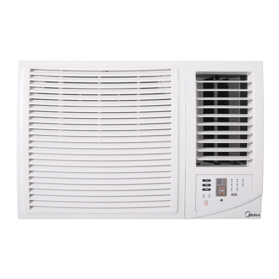 Midea MWF09HB4 Box Air Conditioner Manuals