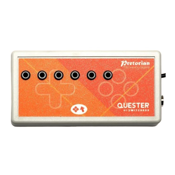 Pretorian QUESTER SWITCHBOX Instructions Manual