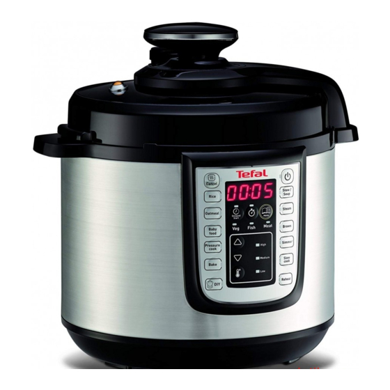 TEFAL CY505E30 Electric Pressure Cooker Manuals