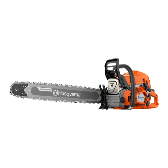 Husqvarna 592 XP Operator's Manual