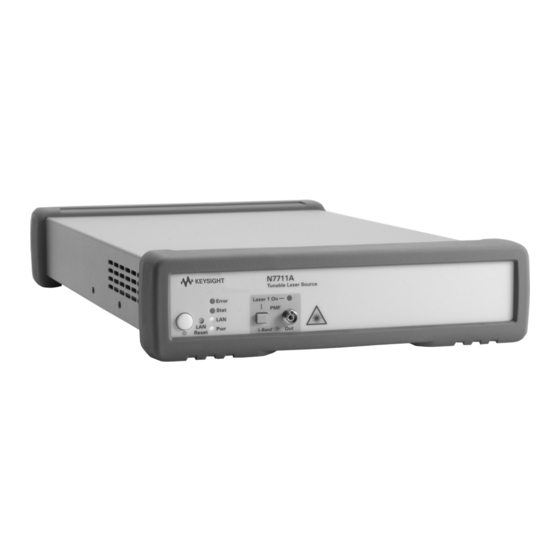 Keysight N77 Series N7711A User Manual