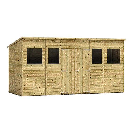 Project Timber Hobbyist Pent Assembly Instructions Manual