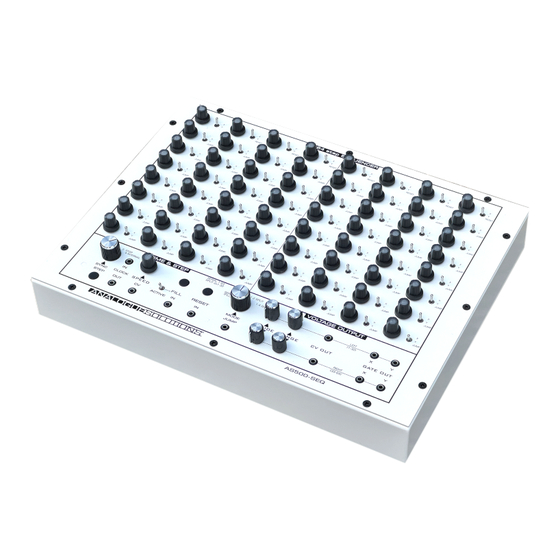 Analogue Solutions COLOSSUS Manual