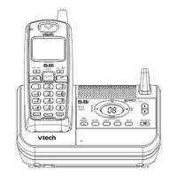 Vtech Cordless Phone with Digital Answering System and Caller ID Quick Start Manual