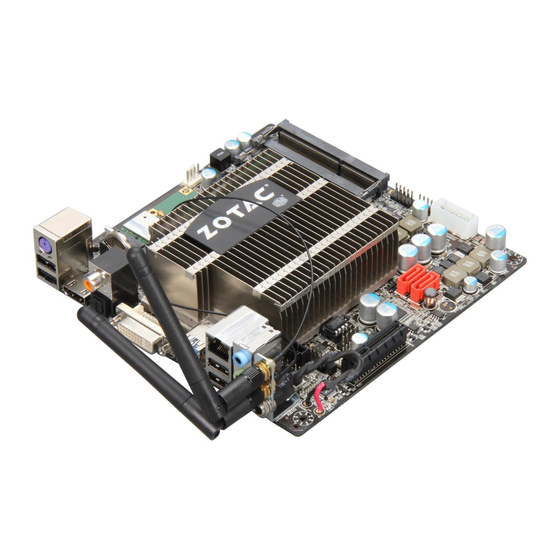 Zotac IONITX-U series User Manual