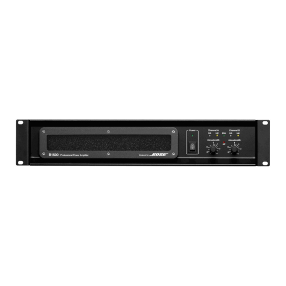 Bose B2000 Owner's Manual