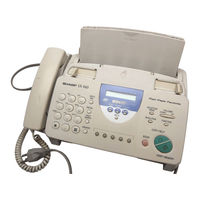 Sharp UX-460 Service Manual