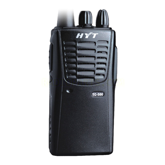 Hytera HYT TC-500 Service Manual