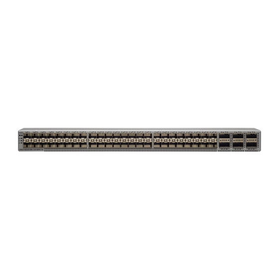 Cisco N9K-C93180YC-FX Configuration Manual