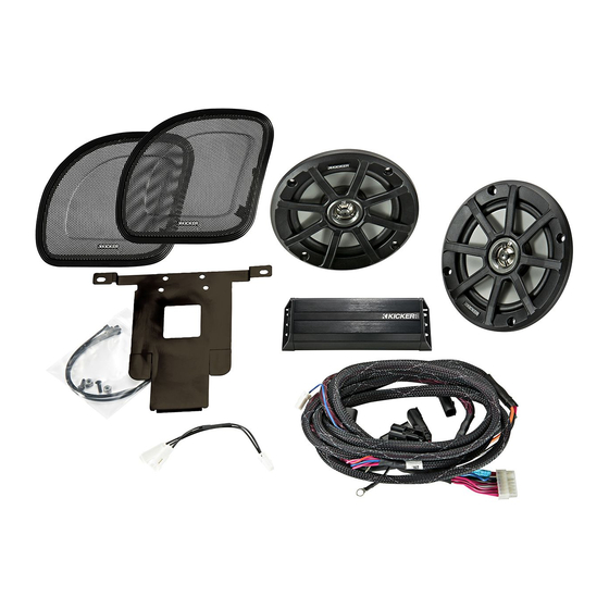 Kicker 46HDR154 Installation Manual