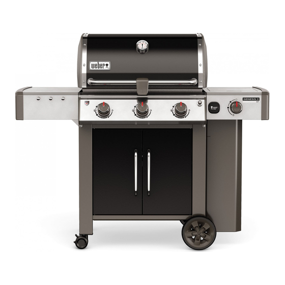 Weber GENESIS II LX Series Assembly Manual