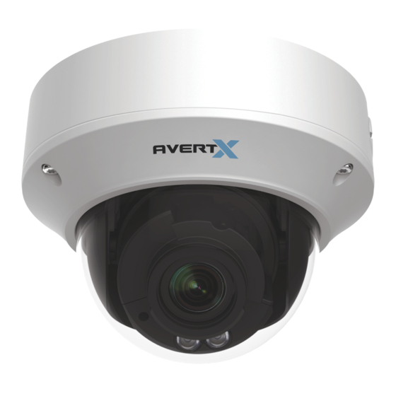avertX HD820 Autofocus Dome Camera Manuals