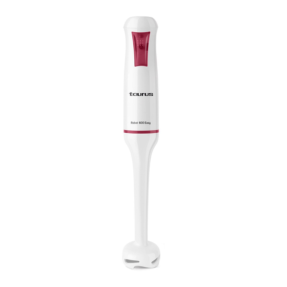 Taurus ROBOT 600 EASY INOX Manual