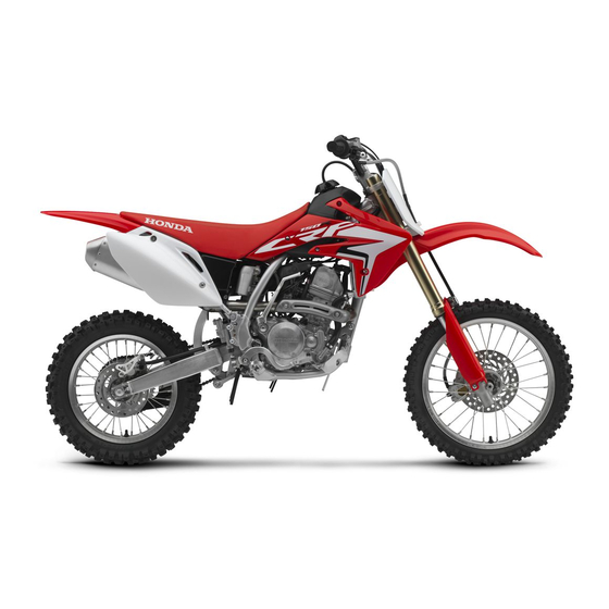 Honda CRF150RB 2020 Owner's Manual & Competition Handbook