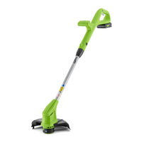 GreenWorks G24LT30K2 User Manual