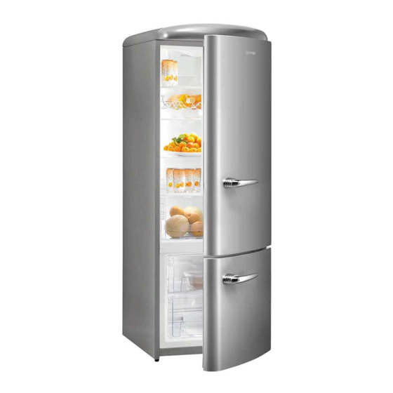 Gorenje RK6161AW Manuals