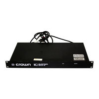 Crown IQ SMX-6 Reference Manual