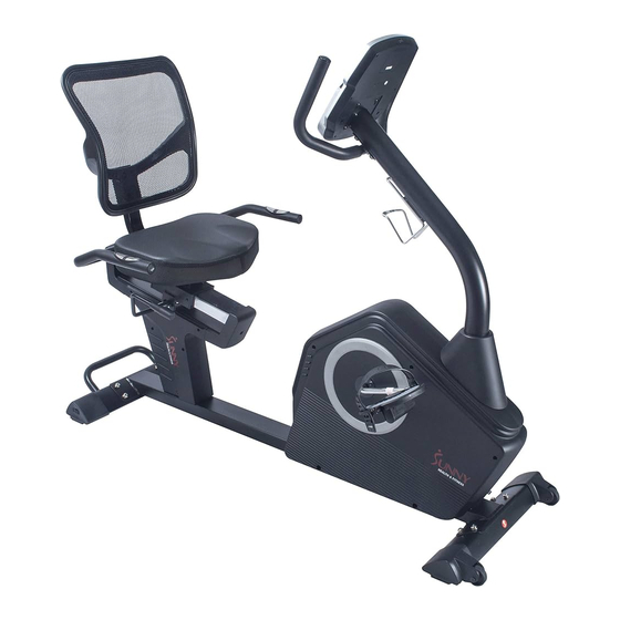 Sunny Health & Fitness SMART SF-RB4850 User Manual