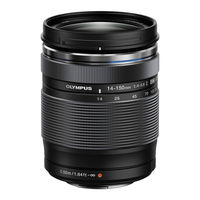 Olympus M.Zuiko Digital ED 14-150mm f4-5.6  II Instructions Manual