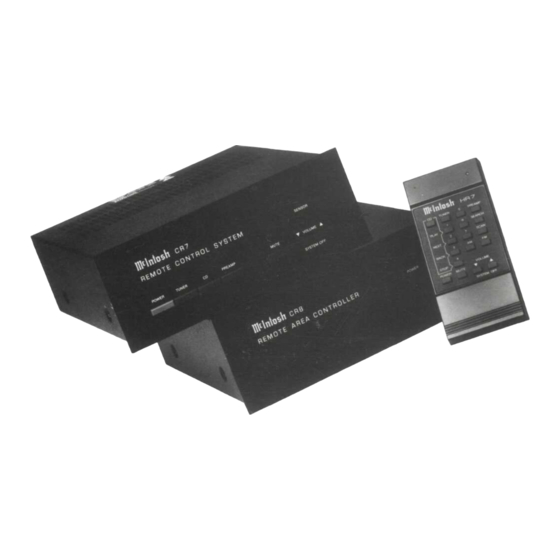 McIntosh CR7 Owner's Manual