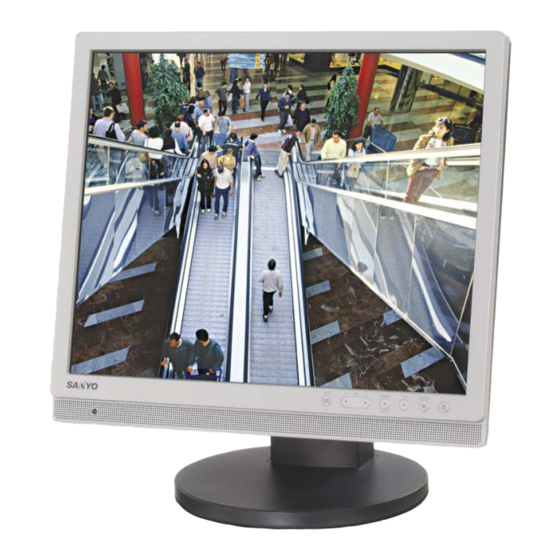 Sanyo VMC-L2617 - High Performance Professional 17" LCD Monitor Specifications