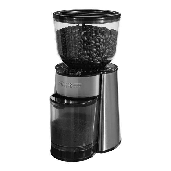 Mr. Coffee BMH Series User Manual