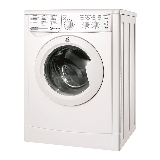 Indesit IWC 60851 Instructions For Use Manual
