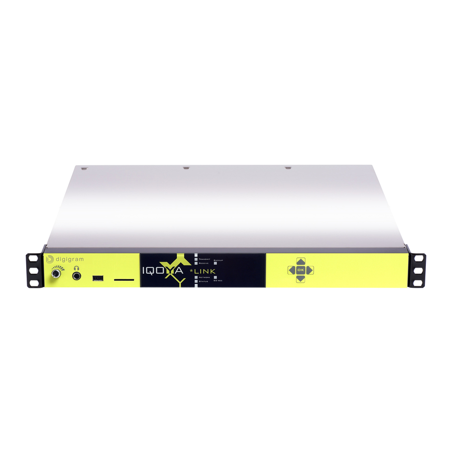 Digigram IQOYA *LINK User Manual
