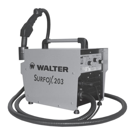 Walter Surfox 203 User Manual
