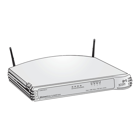 3Com OfficeConnect 3CRWER100-75 Installation Manual