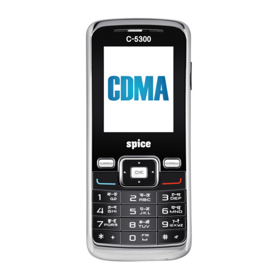 Spice C-5300 Manual