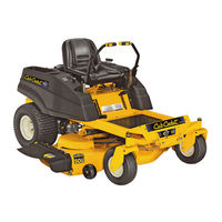 Cub Cadet RZT Series Operator's Manual